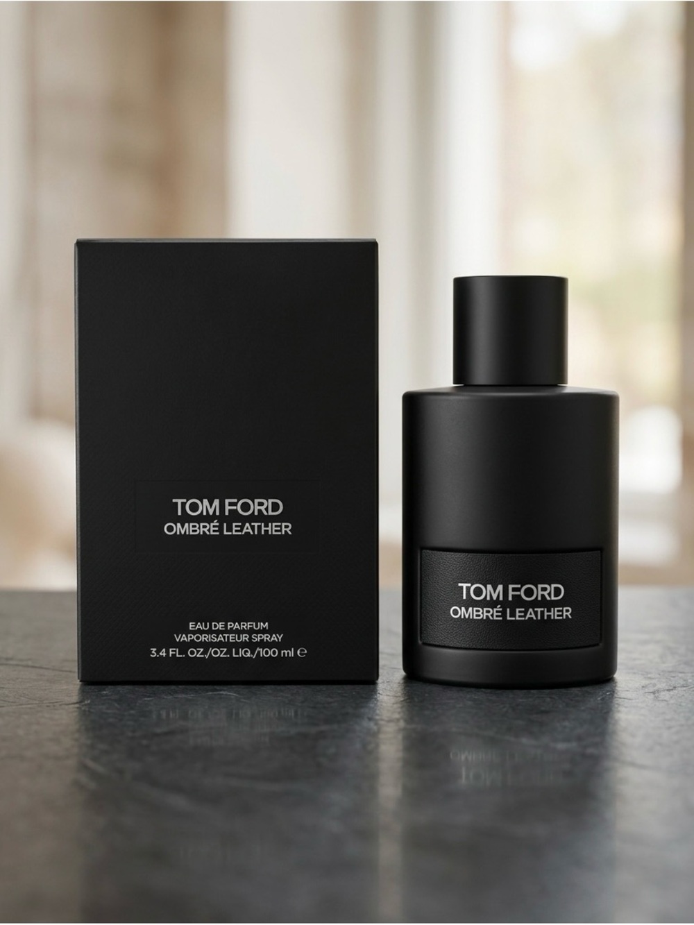 Tom Ford Ombré Leather Fragrance - Black Matte Bottle